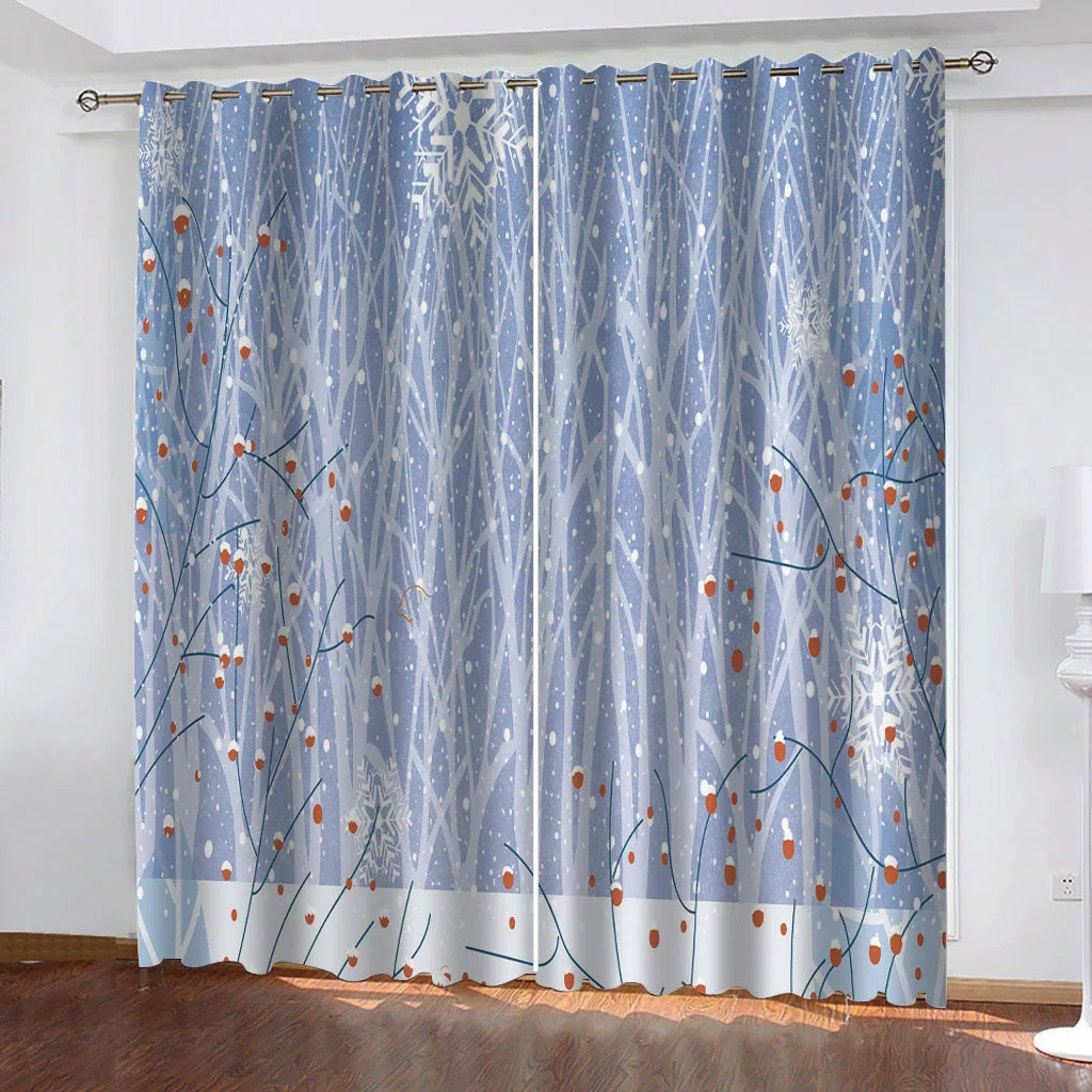 Luxury Blackout blue christmas curtains 3D Window Curtains For Living Room Bedroom Decoration curtains
Luxury Blackout blue christmas curtains 3D Window Curtains For Living Room Bedroom Decoration curtains