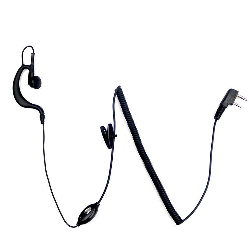 K head 2 Pin Mic Covert Earpiece Headset PTT Mic Curly Cable for baofeng 888s uv5r Portable Radio Walkie Talkie
K head 2 Pin Mic Covert Earpiece Headset PTT Mic Curly Cable for baofeng 888s uv5r Portable Radio Walkie Talkie