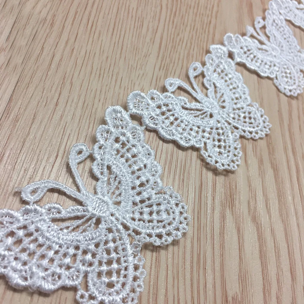 Hollow Black White Embroidered Butterfly Bow Lace Patches Applique DIY Wedding Clothing Dress Sewing Accessories
Hollow Black White Embroidered Butterfly Bow Lace Patches Applique DIY Wedding Clothing Dress Sewing Accessories