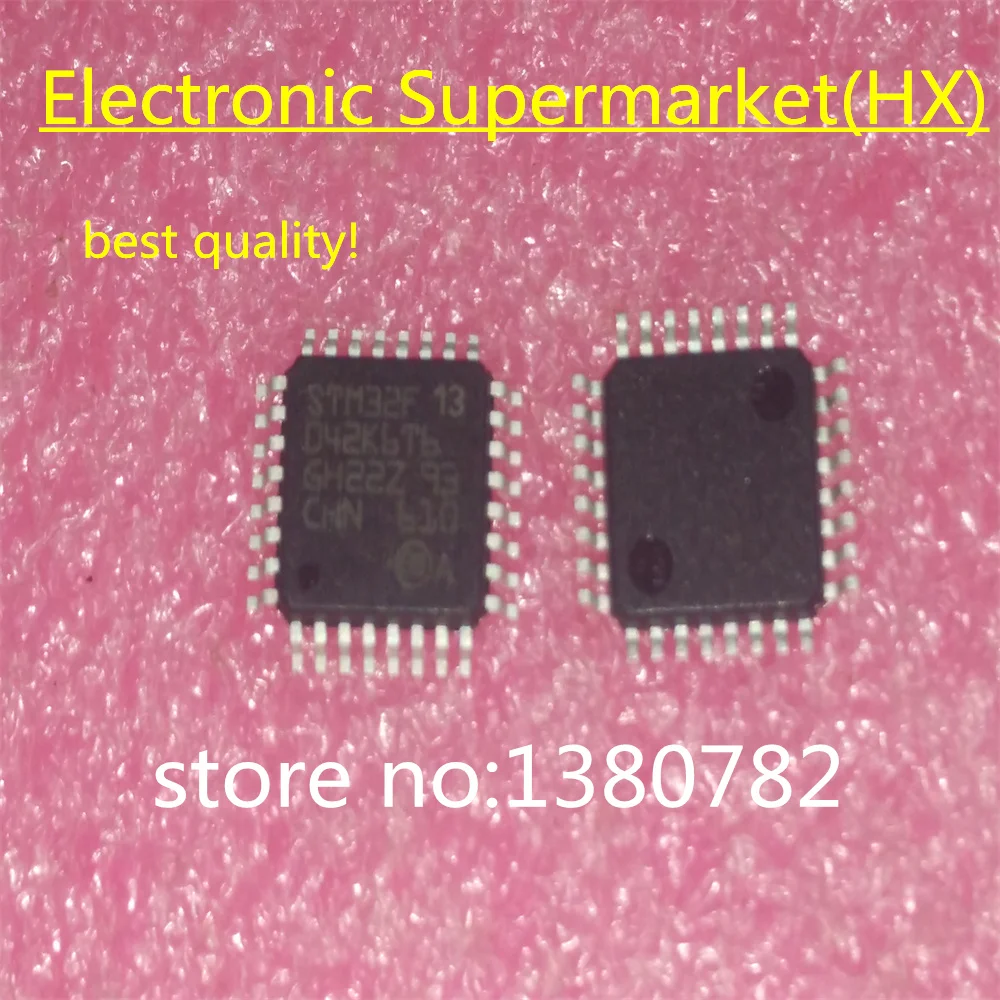 Free Shipping 10pcs/lots STM32F042K6T6 STM32F042 QFP-32 New original IC In stock!
Free Shipping 10pcs/lots STM32F042K6T6 STM32F042 QFP-32 New original IC In stock!