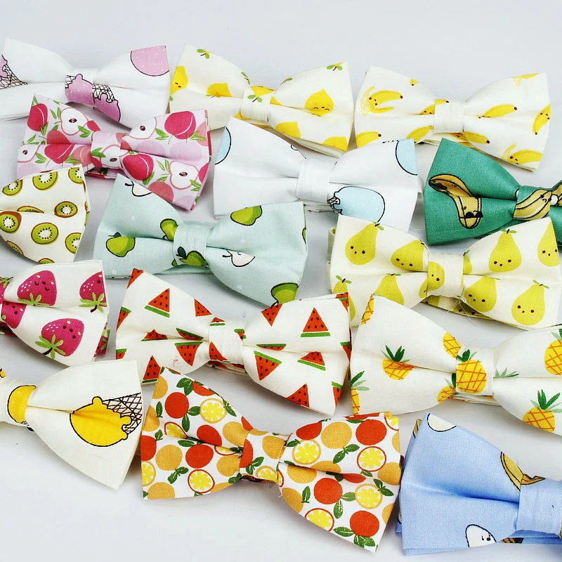 Brand New Men Bow Tie Sweet Fruits Print Cotton Bowtie For Man Casual Gravata Borboleta Butterfly Cute Casual Neck Ties Yellow
Brand New Men Bow Tie Sweet Fruits Print Cotton Bowtie For Man Casual Gravata Borboleta Butterfly Cute Casual Neck Ties Yellow