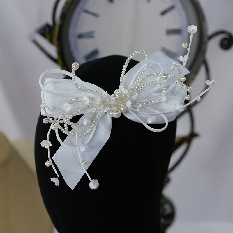Pearl Bow Hair Clip 2023 New Trend Floral Clips Bride Wedding Dress Fashion Handmade Hair Accessories For Girls Gift
Pearl Bow Hair Clip 2023 New Trend Floral Clips Bride Wedding Dress Fashion Handmade Hair Accessories For Girls Gift