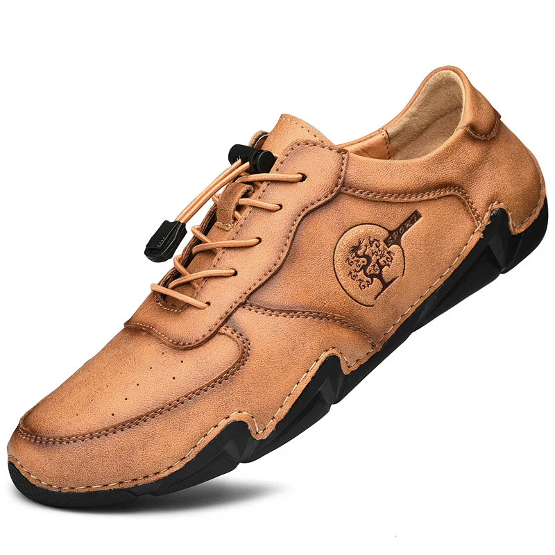 2021Men Casual Shoes Outdoor Style Solid Color Genuine Leather Flat Heel Rubber Spring Fall Gentry Classic Fashion
2021Men Casual Shoes Outdoor Style Solid Color Genuine Leather Flat Heel Rubber Spring Fall Gentry Classic Fashion