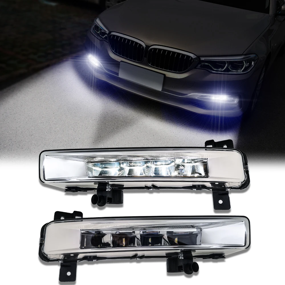 Front Car Fog Lamp For-BMW 5 Series G30 G31 G38 2016-2018 Auto Bumper LED DRL Daytime Running Light
Front Car Fog Lamp For-BMW 5 Series G30 G31 G38 2016-2018 Auto Bumper LED DRL Daytime Running Light