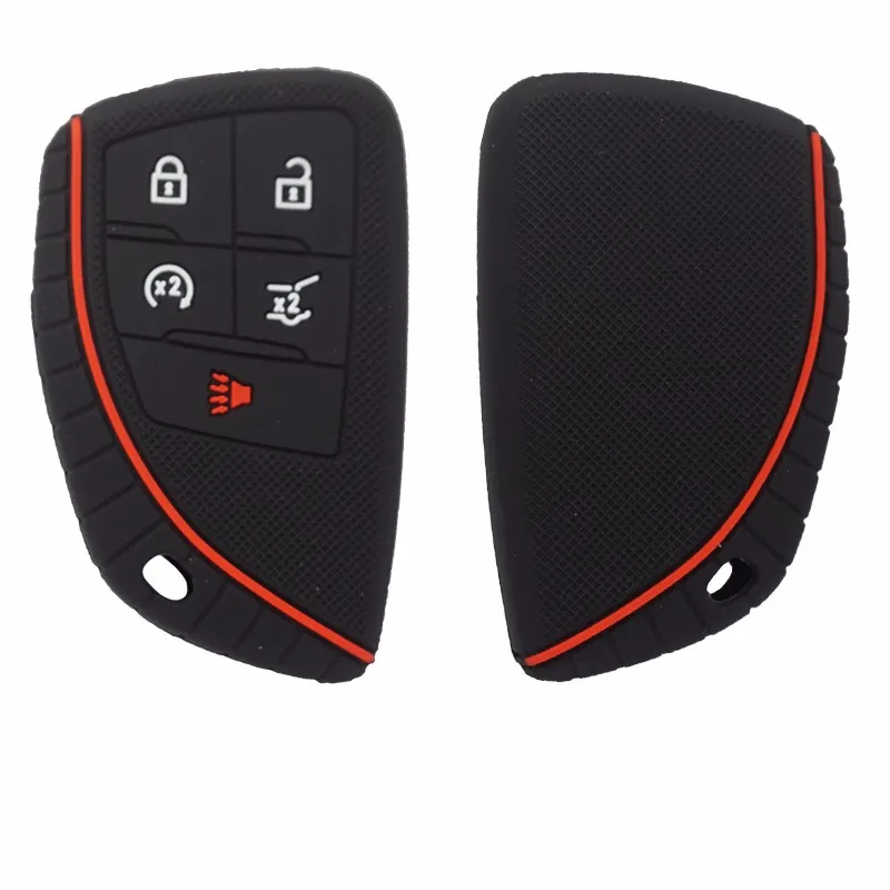 Xinyuexin Remote Silicone Key Cover Case fit for Chevrolet Suburban Tahoe Car Key Rubber Protector Pad Cover 5buttons 2021
Xinyuexin Remote Silicone Key Cover Case fit for Chevrolet Suburban Tahoe Car Key Rubber Protector Pad Cover 5buttons 2021
