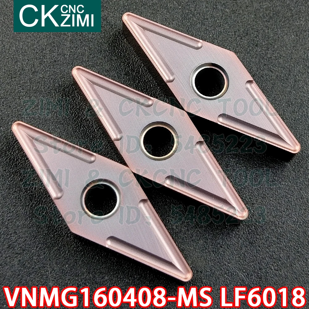 VNMG160408-MS LF6018 VNMG 160408 MS LF6018 carbide inserts External turning insert tool CNC Metal lathe tool for stainless steel
VNMG160408-MS LF6018 VNMG 160408 MS LF6018 carbide inserts External turning insert tool CNC Metal lathe tool for stainless steel