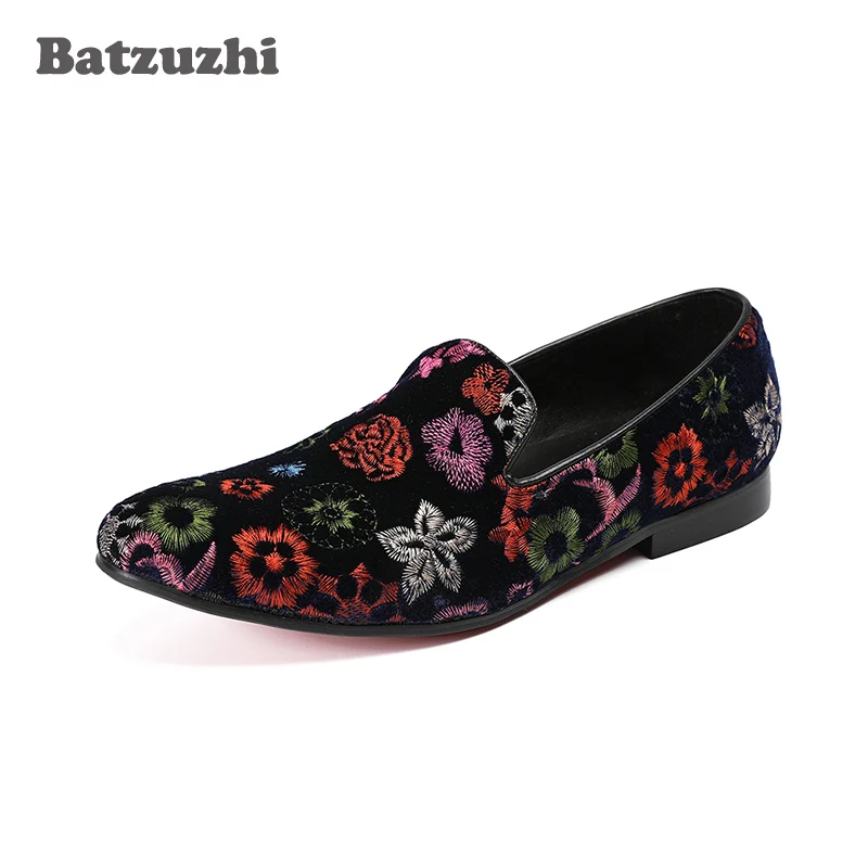 Batzuzhi Luxury Men Shoes Black Loafers Leather Men 's Casual Shoes Print Comfortable Spring Fashion Breathable Flats, US6-12
Batzuzhi Luxury Men Shoes Black Loafers Leather Men 's Casual Shoes Print Comfortable Spring Fashion Breathable Flats, US6-12