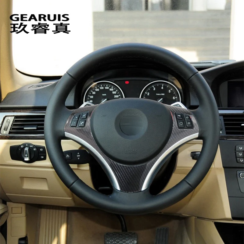For BMW 3 Series E90 E92 E93 Carbon Fiber Style Auto Interior Steering Wheel Button Decoration Strip Frame Covers Trim Stickers
For BMW 3 Series E90 E92 E93 Carbon Fiber Style Auto Interior Steering Wheel Button Decoration Strip Frame Covers Trim Stickers