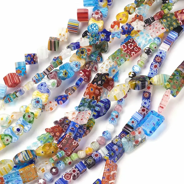 wholesale mixed shapes Millefiori Glass flower Loose glass beads spacer bead handmade glass beads
wholesale mixed shapes Millefiori Glass flower Loose glass beads spacer bead handmade glass beads