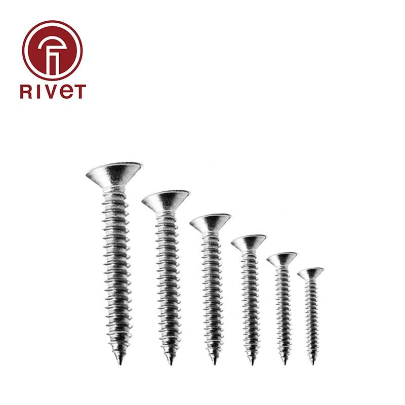 304 Stainless Steel Countersunk Flat Head Phillips Screws ST2.2ST2.9ST3.5ST3.9 Cross Self Tapping Screw for Wood Wall
304 Stainless Steel Countersunk Flat Head Phillips Screws ST2.2ST2.9ST3.5ST3.9 Cross Self Tapping Screw for Wood Wall