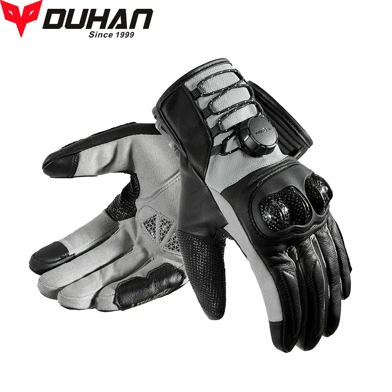Four season DUHAN Men's Motorcycle Gloves FIDLOCK Winch Leather Motocross Accessories Sheepskin Touch Screen Motorcyclist gloves
Four season DUHAN Men's Motorcycle Gloves FIDLOCK Winch Leather Motocross Accessories Sheepskin Touch Screen Motorcyclist gloves