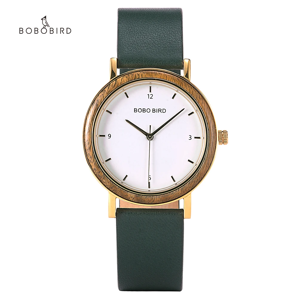 BOBO BIRD Wood Watches for Women Ladies Watch Female luxury Women's Watches Ultra-thin Quartz Wristwatch Reloj Mujer Custom
BOBO BIRD Wood Watches for Women Ladies Watch Female luxury Women's Watches Ultra-thin Quartz Wristwatch Reloj Mujer Custom