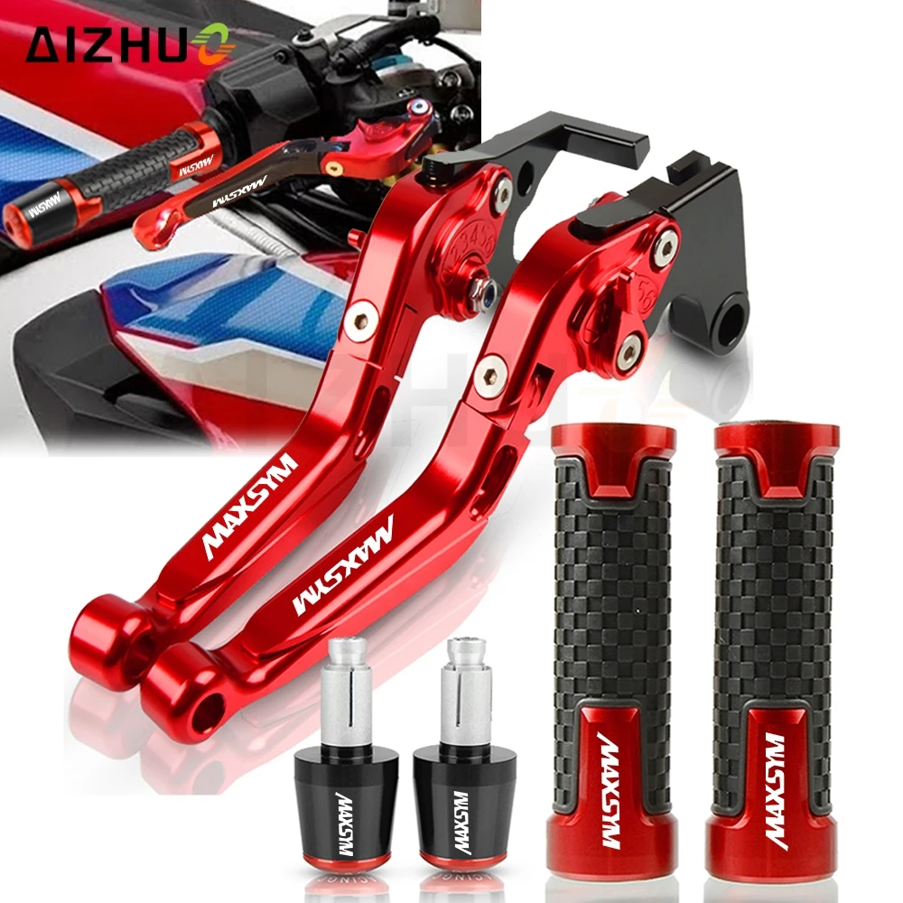 Мотоциклетные рычаги тормоза для SYM MAXSYM 400i 600i MAX 400 600 ALLYEARE CNC, рычаги сцепления, руль, стержень, ручные ручки, концы, ручной тормоз