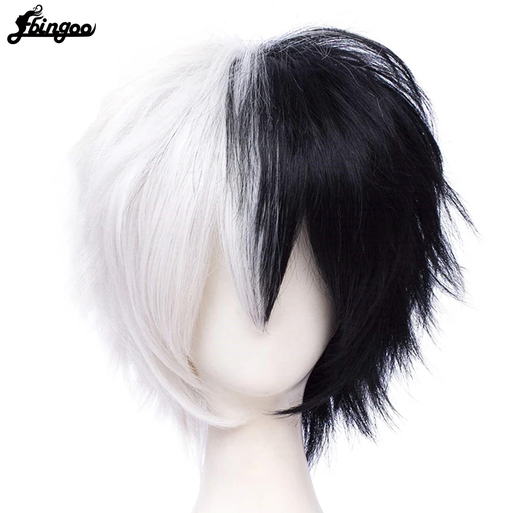 Парик для косплея Ebingoo Danganronpa Monokuma Dangan Ronpa, короткие синтетические термостойкие волосы белого и черного цветов, для вечевечерние НКИ на Хэллоуин
Парик для косплея Ebingoo Danganronpa Monokuma Dangan Ronpa, короткие синтетические термостойкие волосы белого и черного цветов, для вечевечерние НКИ на Хэллоуин