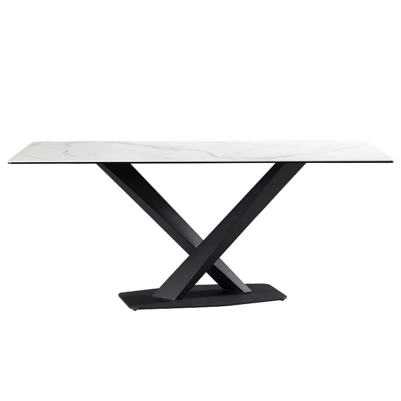 Dining table household minimalist Italian rock dining room table minimalist luxury style
Dining table household minimalist Italian rock dining room table minimalist luxury style