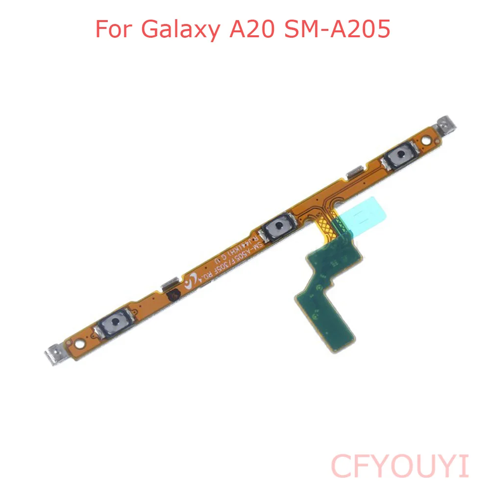 For Samsung Galaxy A20 A205 A205F Power & Volume Buttons Side Key Flex Cable Part
For Samsung Galaxy A20 A205 A205F Power & Volume Buttons Side Key Flex Cable Part
