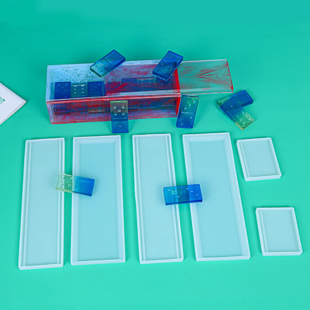 1set Domino Storage Box Silicone Mold Crystal Epoxy Resin Casting Mold DIY Jewelry Accessories Storage Box Crafts Making Tool
1set Domino Storage Box Silicone Mold Crystal Epoxy Resin Casting Mold DIY Jewelry Accessories Storage Box Crafts Making Tool