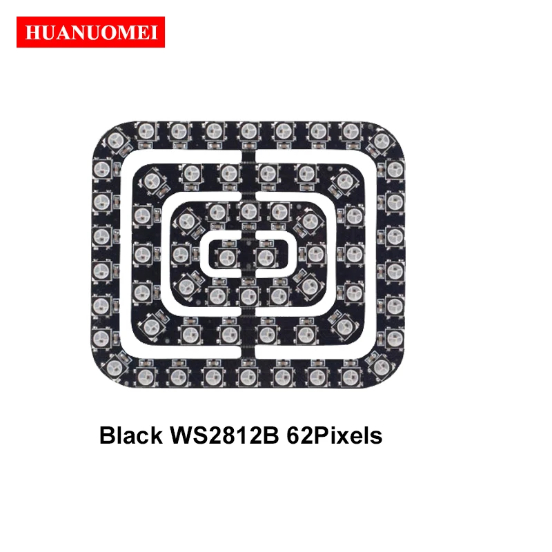 DC5V WS2812B RGB Pixel Светодиодная панель 62 светодиода 5050 SMD WS2811 Полноцветный цифровой экран DIY Дизайн Индивидуально адресуемая лампа
DC5V WS2812B RGB Pixel Светодиодная панель 62 светодиода 5050 SMD WS2811 Полноцветный цифровой экран DIY Дизайн Индивидуально адресуемая лампа