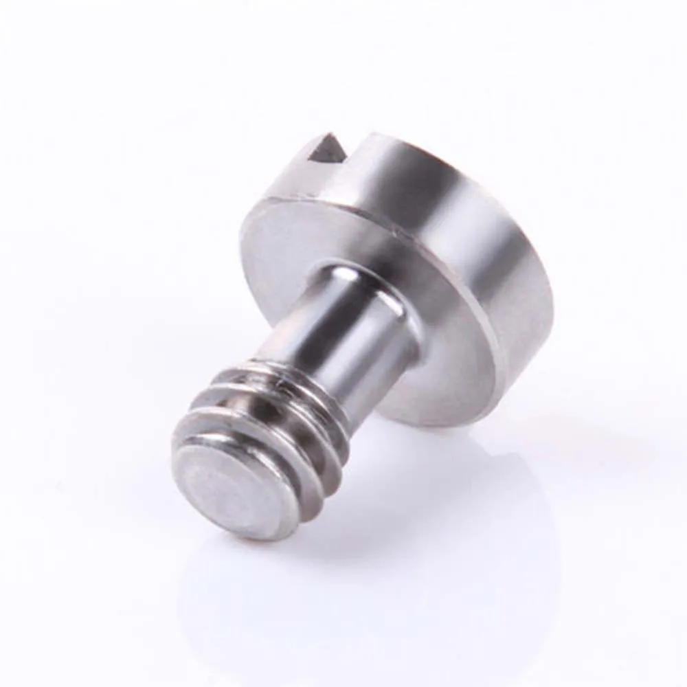 Flat Hex Stainless 1/4" Screw for DV Camera Tripod Ballhead Quick Release Plate
Flat Hex Stainless 1/4" Screw for DV Camera Tripod Ballhead Quick Release Plate