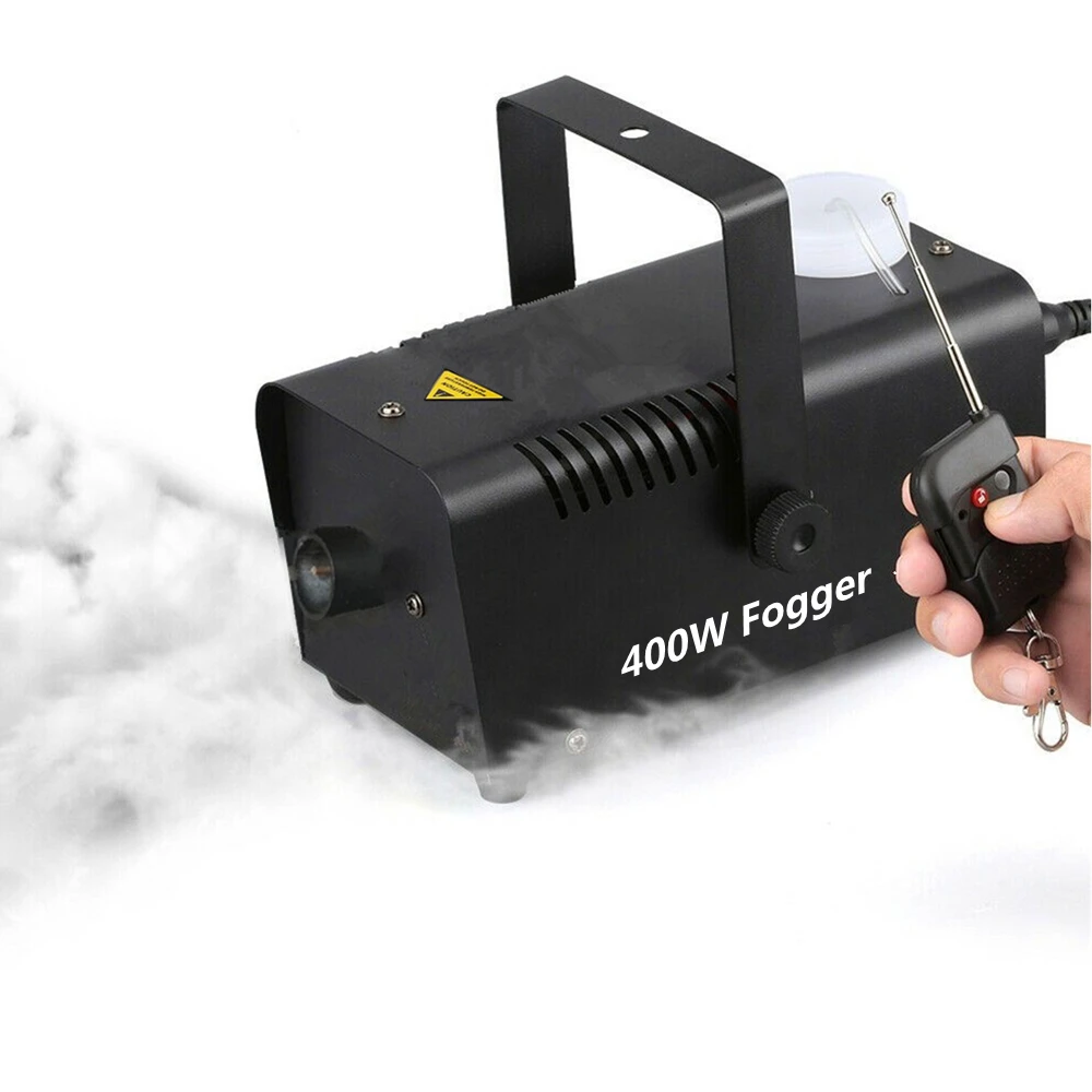400W Fog Machine, Portable Smoke Machine With Wireless Remote Control For Wedding Party Show, DJ Stage Effects Fogger Ejector
400W Fog Machine, Portable Smoke Machine With Wireless Remote Control For Wedding Party Show, DJ Stage Effects Fogger Ejector