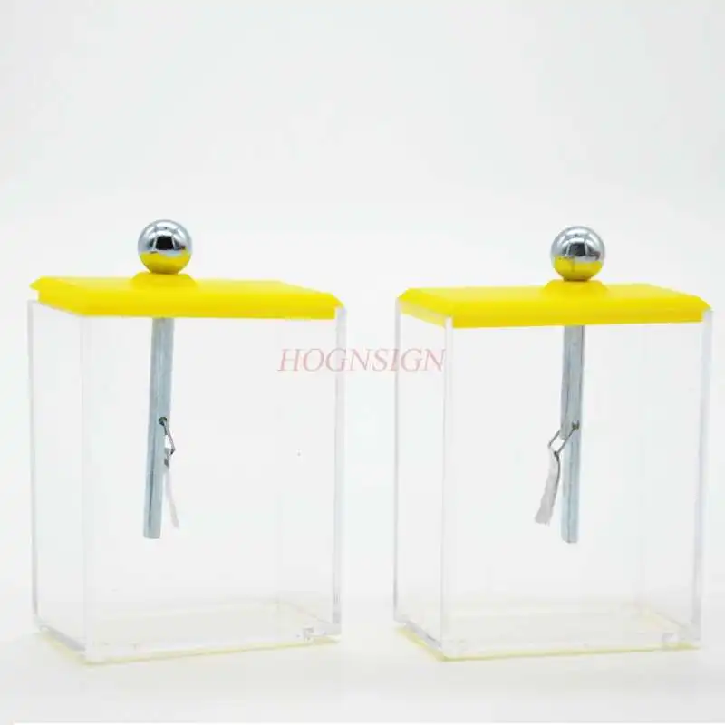 2pcs foil electroscope student electrometer junior high school physics experiment equipment science small production materials
2pcs foil electroscope student electrometer junior high school physics experiment equipment science small production materials