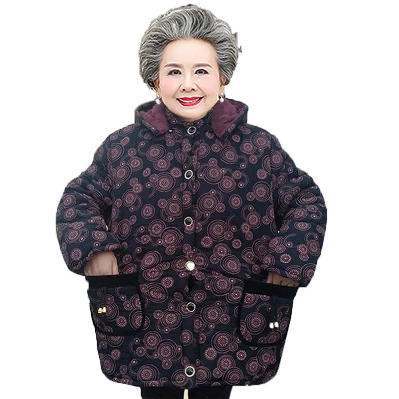 8XL Parkas Coat Elderly Clothing Women Winter Jacket Padded Warm Overcoat Mid-Long Printing Outerwear Grandmother Coat 2022 NEW
8XL Parkas Coat Elderly Clothing Women Winter Jacket Padded Warm Overcoat Mid-Long Printing Outerwear Grandmother Coat 2022 NEW