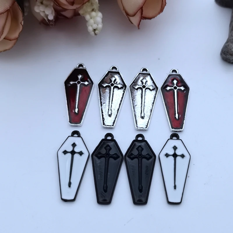 5pcs 10x25mm 4-color Enamel Cross Pendants, DIY To Make Cute Earrings, Pendants, Bracelets and Necklaces
5pcs 10x25mm 4-color Enamel Cross Pendants, DIY To Make Cute Earrings, Pendants, Bracelets and Necklaces