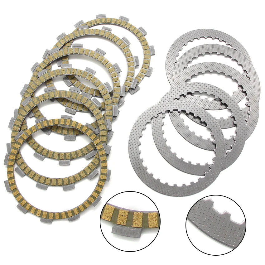 Motorcycle Parts Clutch Piece Kit For Suzuki DR500 DR500R DR500S 1983 1984 1985 1986-1988 21442-37400/21442-37401 21441-37400
Motorcycle Parts Clutch Piece Kit For Suzuki DR500 DR500R DR500S 1983 1984 1985 1986-1988 21442-37400/21442-37401 21441-37400