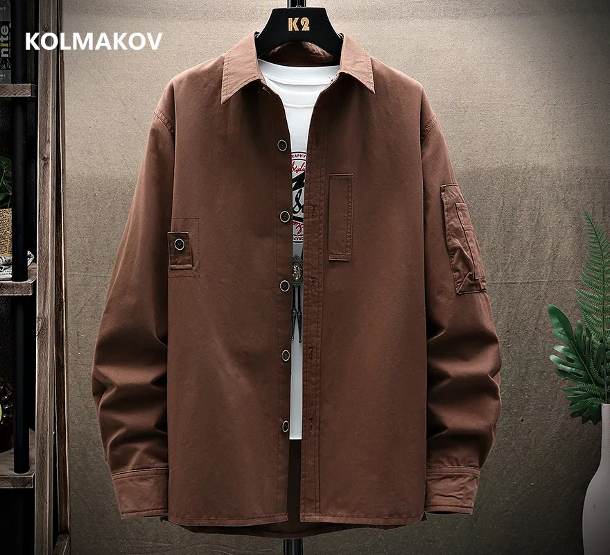2021 spring safari style Men's fashion Multiple pockets Shirts long Sleeve Casual Shirt,Mens Cotton Shirt Men size M-4XL CY069
2021 spring safari style Men's fashion Multiple pockets Shirts long Sleeve Casual Shirt,Mens Cotton Shirt Men size M-4XL CY069