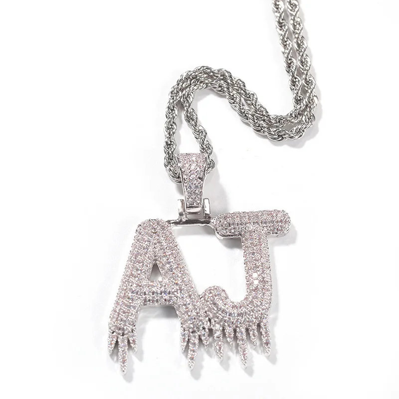 Customized Personality Solid Letter Name Pendants Necklaces for Men Hip Hop CZ Stone Bling Iced Out Rapper Jewelry Drop Shipping
Customized Personality Solid Letter Name Pendants Necklaces for Men Hip Hop CZ Stone Bling Iced Out Rapper Jewelry Drop Shipping