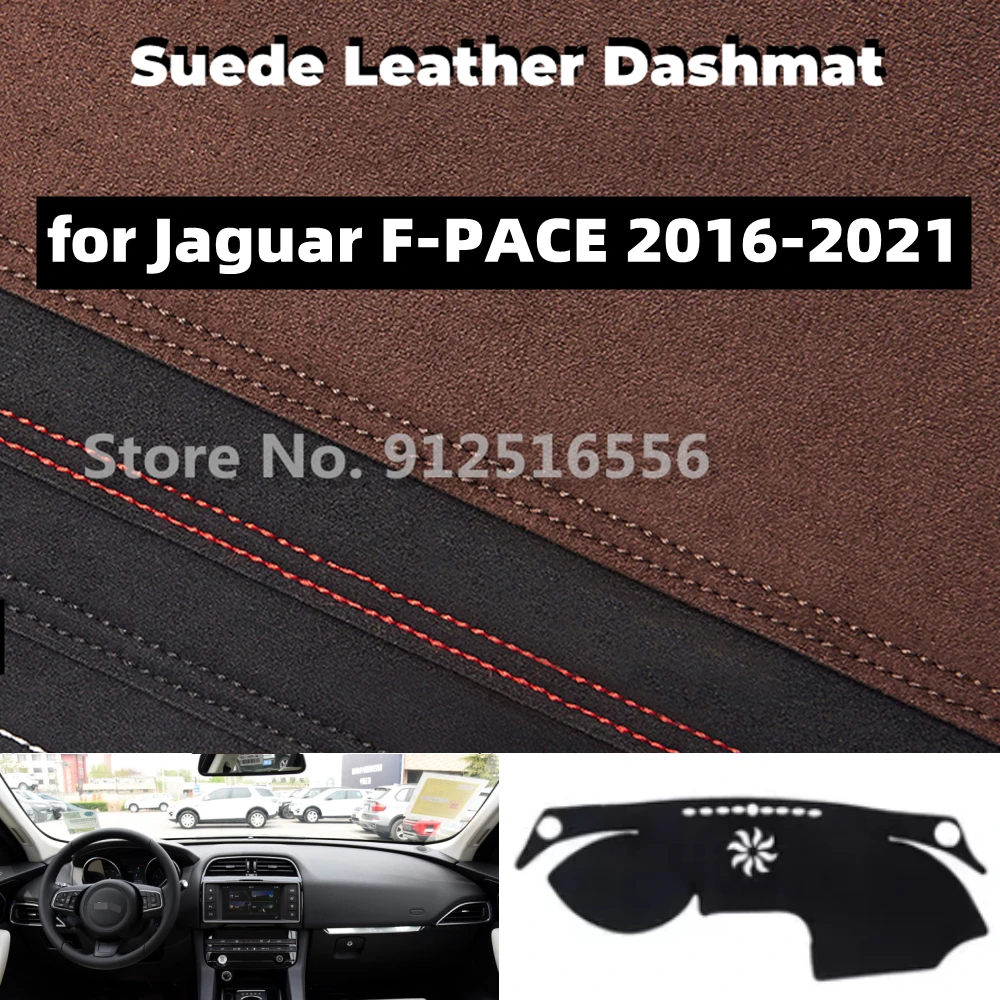 Для Jaguar F-Pace F Pace 2016 2018 2019 2020 2021 замшевый кожаный коврик для приборной панели нескользящий солнцезащитный экран аксессуары
Для Jaguar F-Pace F Pace 2016 2018 2019 2020 2021 замшевый кожаный коврик для приборной панели нескользящий солнцезащитный экран аксессуары