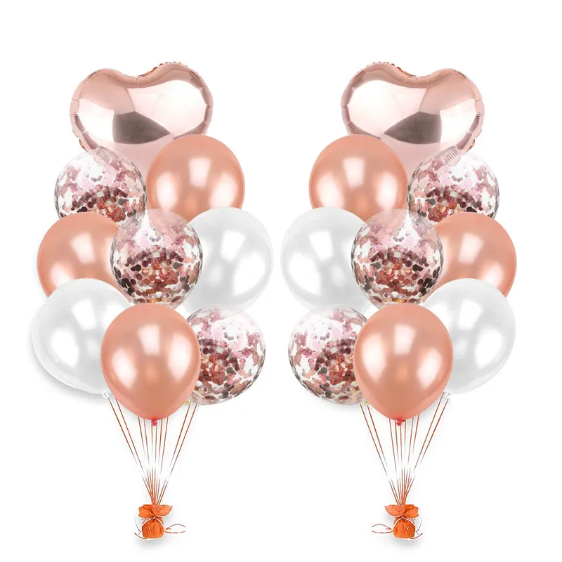 Wedding Decoration 1Set 18inch Pink Foil Balloon 12inch Confetti Air Ball Birthday Party Baby Shower DIY Event Gift for Guests
Wedding Decoration 1Set 18inch Pink Foil Balloon 12inch Confetti Air Ball Birthday Party Baby Shower DIY Event Gift for Guests