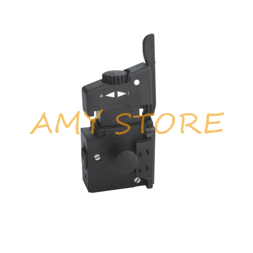 Electric Drill Switch Speed Regulating Switch Power Tool Speed Control Trigger Switch Lock on 4(4)A 250V 5E4
Electric Drill Switch Speed Regulating Switch Power Tool Speed Control Trigger Switch Lock on 4(4)A 250V 5E4