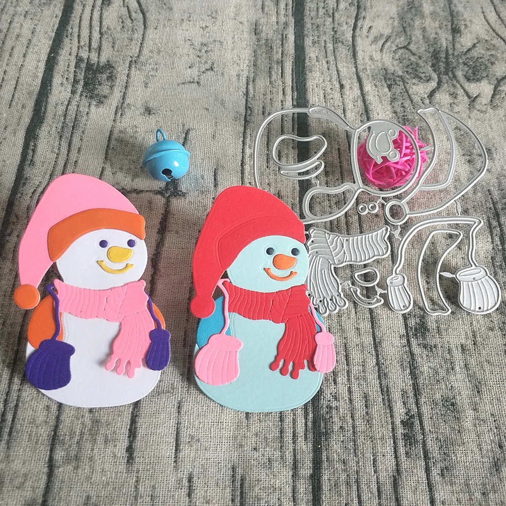 New Christmas snowman metal cutting mold, used for DIY scrapbooks, cards, photo album decorations, paper-cutting handmade crafts
New Christmas snowman metal cutting mold, used for DIY scrapbooks, cards, photo album decorations, paper-cutting handmade crafts