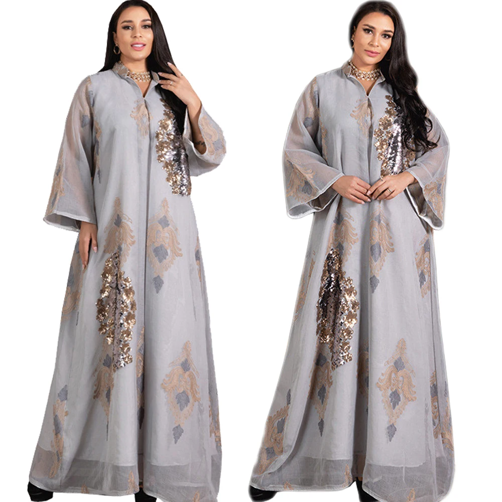 Sequins Luxury Women Long Dress Abaya Islamic Muslim Kaftan Maxi Robe Middle East Arabic Dubai Turkey Middle East Party Evening
Sequins Luxury Women Long Dress Abaya Islamic Muslim Kaftan Maxi Robe Middle East Arabic Dubai Turkey Middle East Party Evening