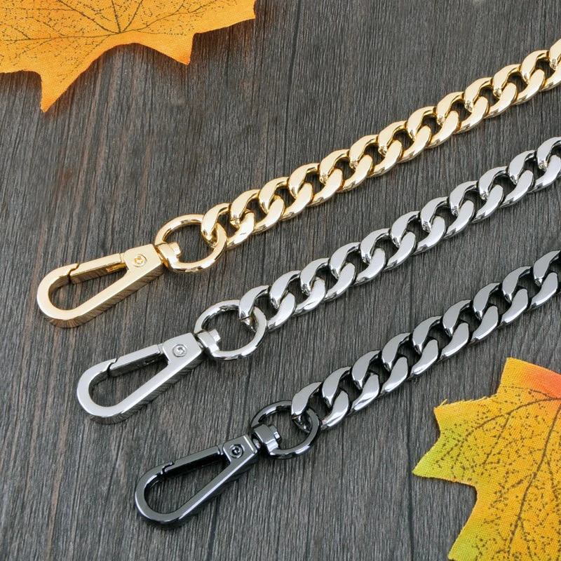 Steel Bag Chain - DIY 9mm Metal Replacement Detachable Purse Chain Shoulder Crossbody Bags Straps for Handbag Handle Accessories
Steel Bag Chain - DIY 9mm Metal Replacement Detachable Purse Chain Shoulder Crossbody Bags Straps for Handbag Handle Accessories