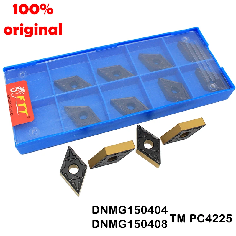 10 шт. DNMG150404 TM PC4225, высококачественные внешние фрезерные вставки, обработка стальных деталей, лезвие CNC DNMG
10 шт. DNMG150404 TM PC4225, высококачественные внешние фрезерные вставки, обработка стальных деталей, лезвие CNC DNMG