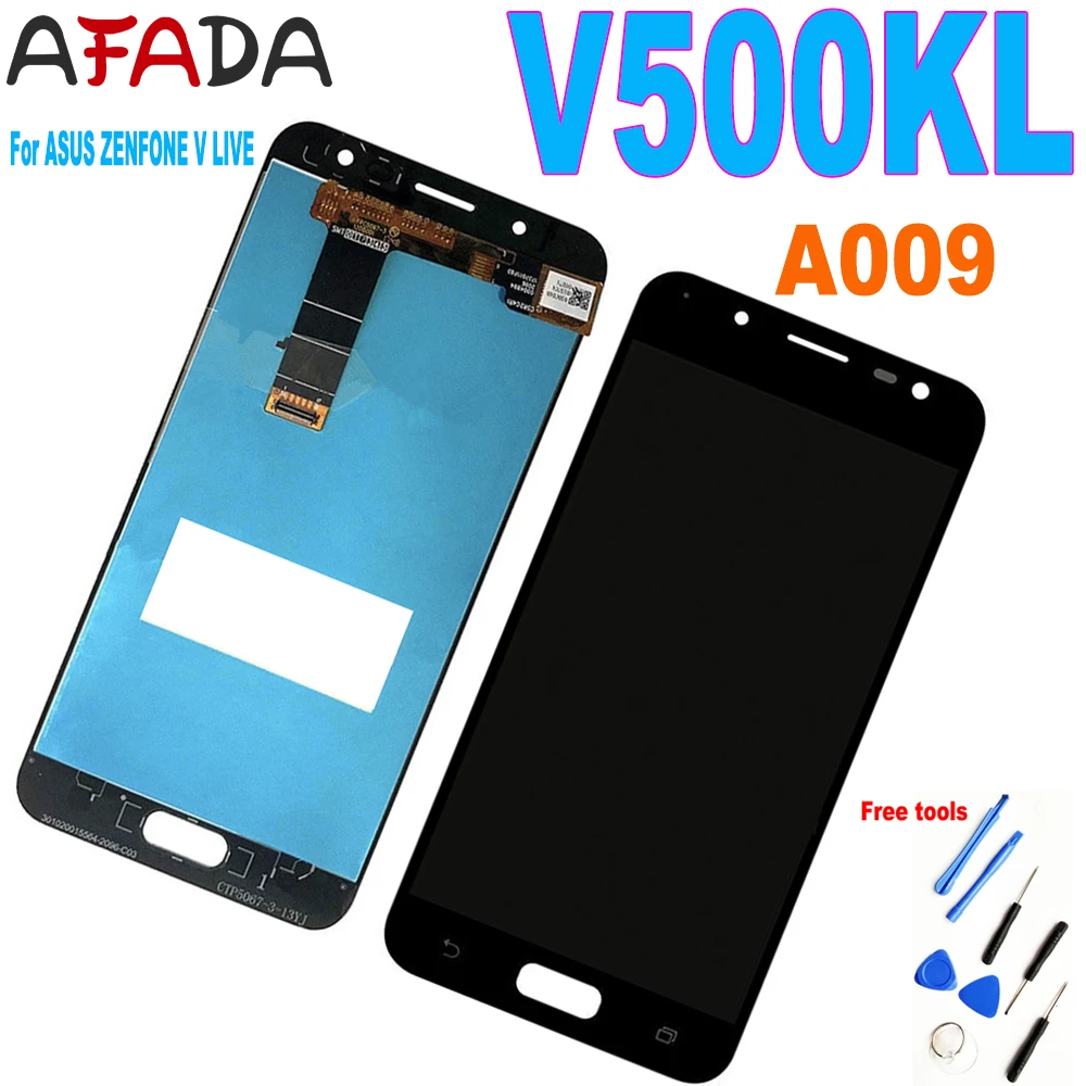 Оригинальный ЖК-дисплей 5,0 дюйма для ASUS Zenfone V Live 2017 V500KL, ЖК-дисплей A009, сенсорный экран, дигитайзер, панель в сборе
Оригинальный ЖК-дисплей 5,0 дюйма для ASUS Zenfone V Live 2017 V500KL, ЖК-дисплей A009, сенсорный экран, дигитайзер, панель в сборе