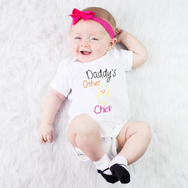 Baby Girl Bodysuits Cute Fathers Day Baby Funny Clothes Short Sleeve Cotton Summer Baby Grows 0-24M
Baby Girl Bodysuits Cute Fathers Day Baby Funny Clothes Short Sleeve Cotton Summer Baby Grows 0-24M