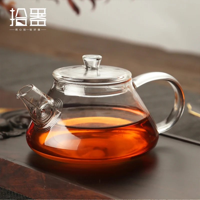 Glass teapot high temperature resistant single bubble teapot household Kungfu small teapot thickened kungfu tea set purple clay
Glass teapot high temperature resistant single bubble teapot household Kungfu small teapot thickened kungfu tea set purple clay
