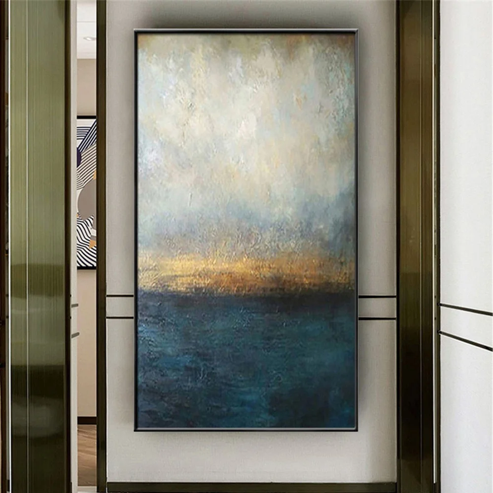 Handmade Seascape Oil Paintings On Canvas Grey Hang Poster Gray Hazy Sea View Indoor Wall Art Pictures For Living Room Decor
Handmade Seascape Oil Paintings On Canvas Grey Hang Poster Gray Hazy Sea View Indoor Wall Art Pictures For Living Room Decor