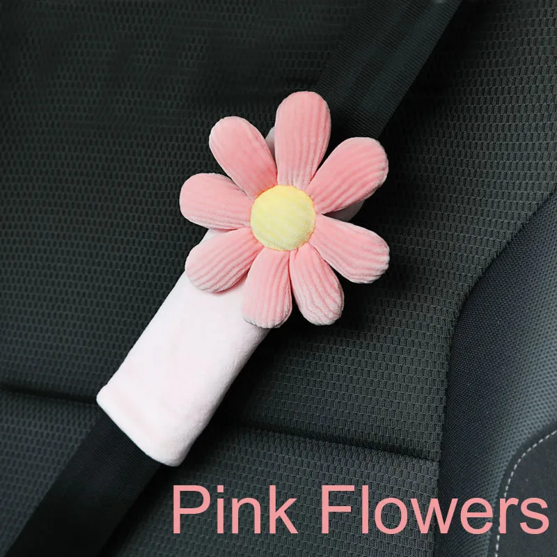 Creative Plush Car Seat Belt Shoulder Cover Headrest Cartoon Cute Flowers Car Safety Belt Pads Strap Auto Accessoies Universal
Creative Plush Car Seat Belt Shoulder Cover Headrest Cartoon Cute Flowers Car Safety Belt Pads Strap Auto Accessoies Universal