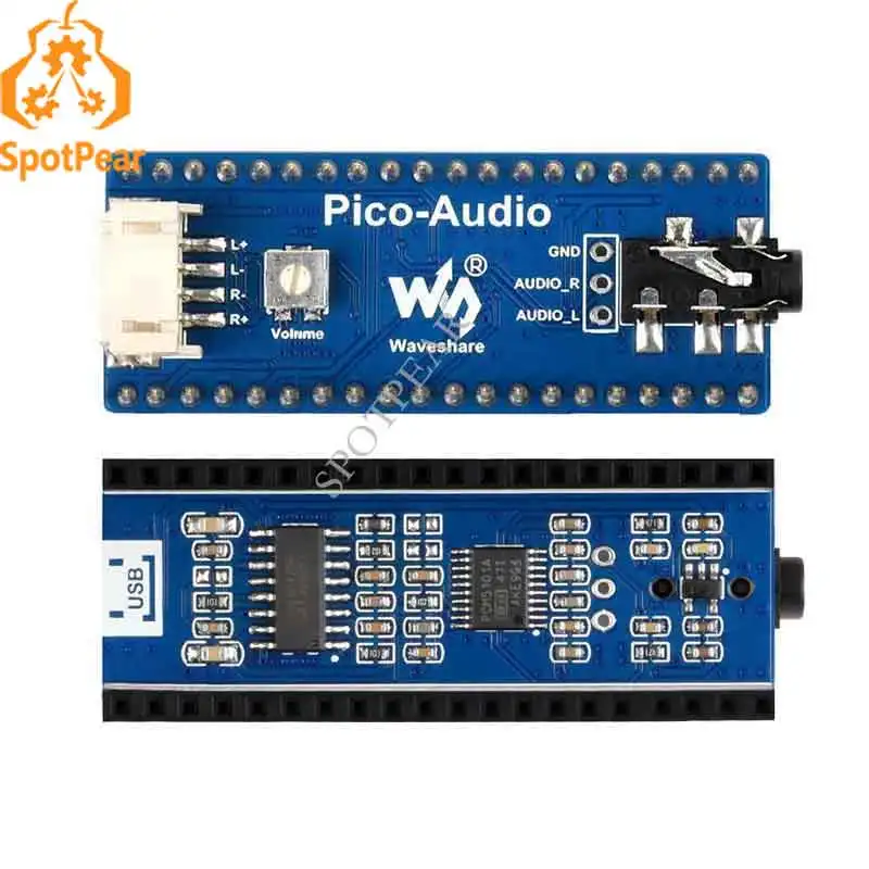 Плата расширения Raspberry Pico RP2040 I2S, аудио модуль, звуковой сигнал, наушники
Плата расширения Raspberry Pico RP2040 I2S, аудио модуль, звуковой сигнал, наушники