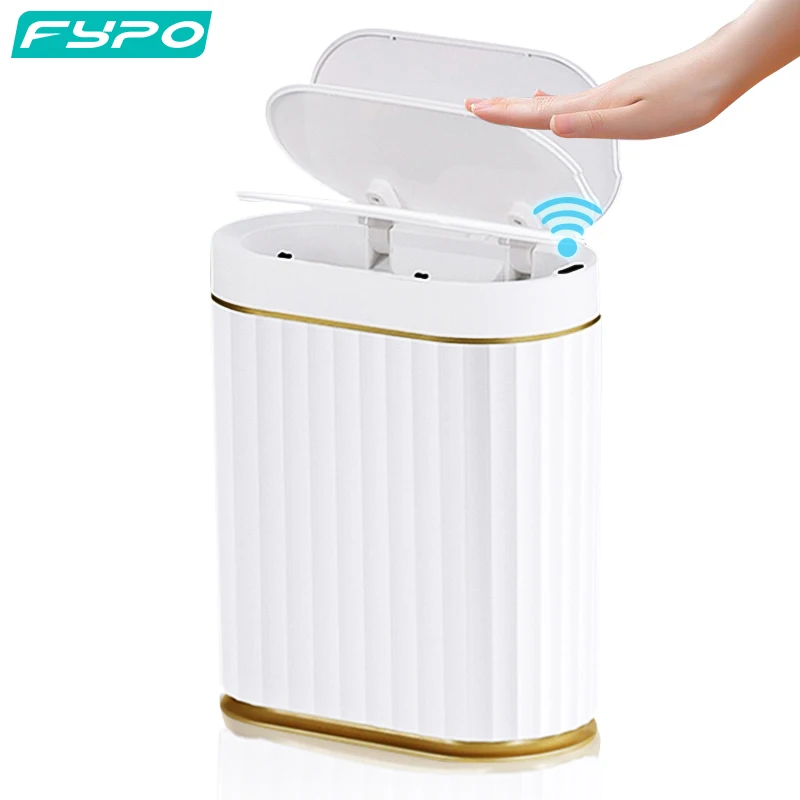 7L Smart Sensor Trash Can Touch Free Automatic Sensor Trash Bin Bathroom Waterproof Trash Bin
7L Smart Sensor Trash Can Touch Free Automatic Sensor Trash Bin Bathroom Waterproof Trash Bin