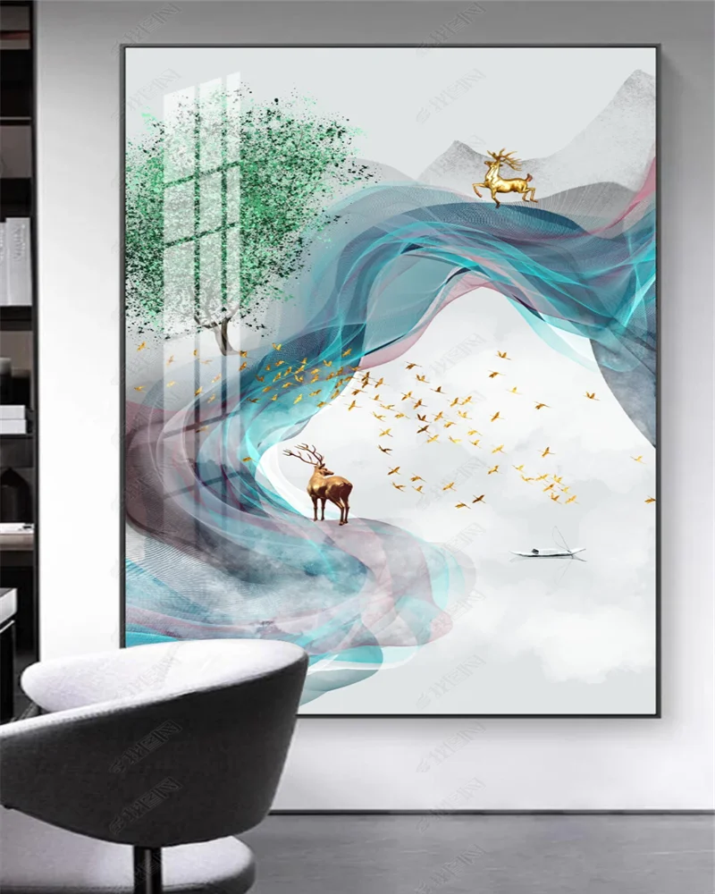 beibehang Customized New Chinese Modern Light Luxury Art Abstract Landscape Entrance Decoration Wallpaper wall papers home decor
beibehang Customized New Chinese Modern Light Luxury Art Abstract Landscape Entrance Decoration Wallpaper wall papers home decor