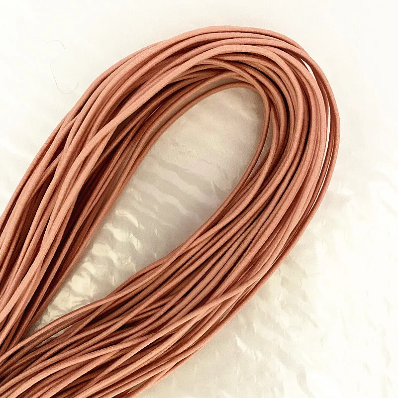 2mm Light pink high elasticity round elastic bandage round elastic rope rubber band elastic line DIY sewing accessories 5-20 m
2mm Light pink high elasticity round elastic bandage round elastic rope rubber band elastic line DIY sewing accessories 5-20 m