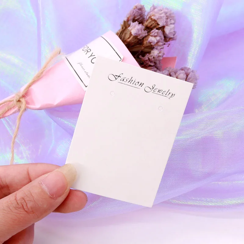 500pcs/lot 5x6.8cm Trendy Jewelry Earrings Packaging White Paper Cards With Logo printing
500pcs/lot 5x6.8cm Trendy Jewelry Earrings Packaging White Paper Cards With Logo printing