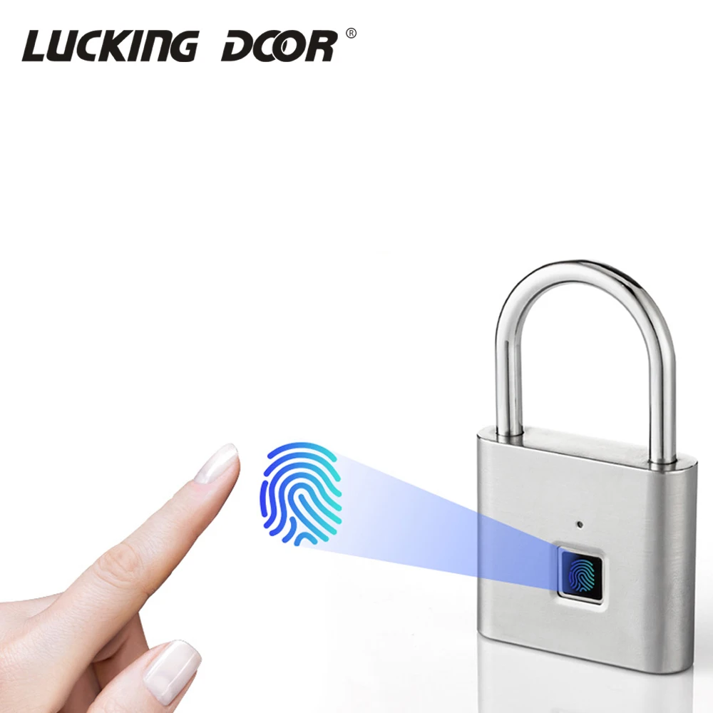USB rechargeable door lock Keyless Fingerprint Lock fingerprint smart padlock quick unlock Zinc alloy metal
USB rechargeable door lock Keyless Fingerprint Lock fingerprint smart padlock quick unlock Zinc alloy metal