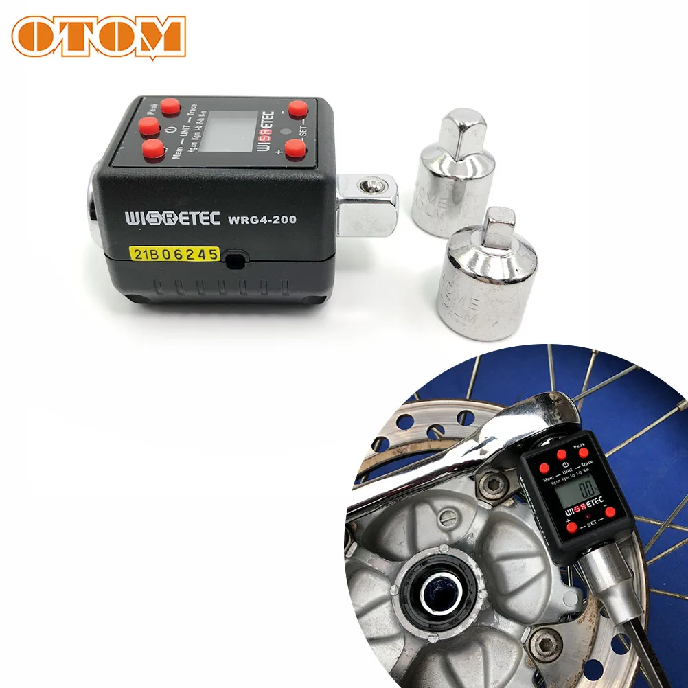OTOM WRG4 -200S Digital Torque Wrench 1/2" Adjustable Measurement Adapter With Buzzer And LED Flash Notification Car Repair Tool
OTOM WRG4 -200S Digital Torque Wrench 1/2" Adjustable Measurement Adapter With Buzzer And LED Flash Notification Car Repair Tool