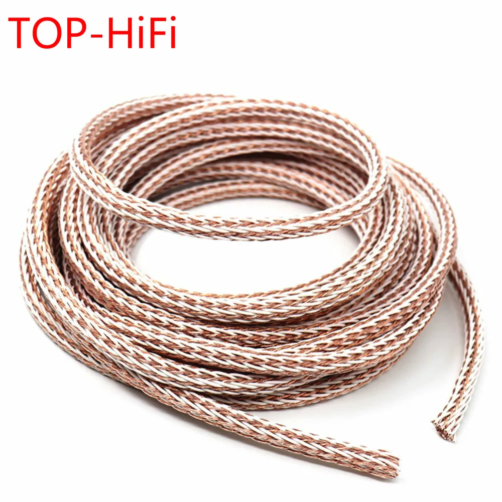 TOP-HiFi Free Shipping 12TC 7N OCC Pure copper Speaker Cable Audio speaker Wire loudspeaker Cable DIY 24 Strands
TOP-HiFi Free Shipping 12TC 7N OCC Pure copper Speaker Cable Audio speaker Wire loudspeaker Cable DIY 24 Strands